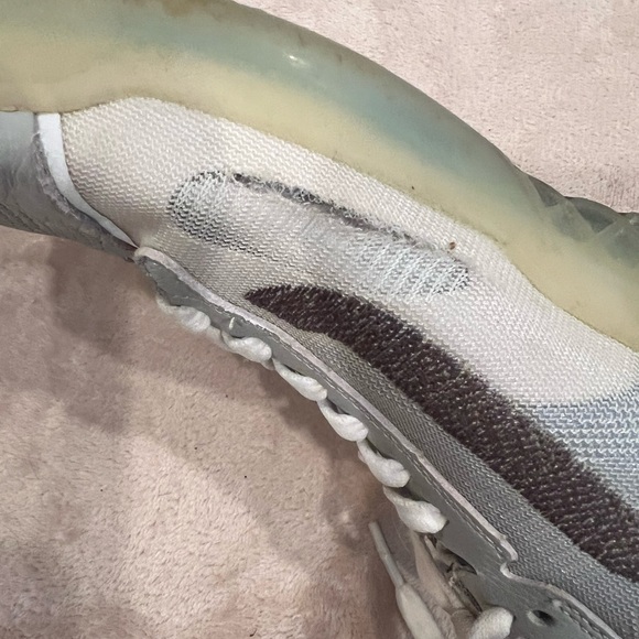 Vans Women’s Gray and White Mesh Lace-Up Sneakers - Picture 5 of 5